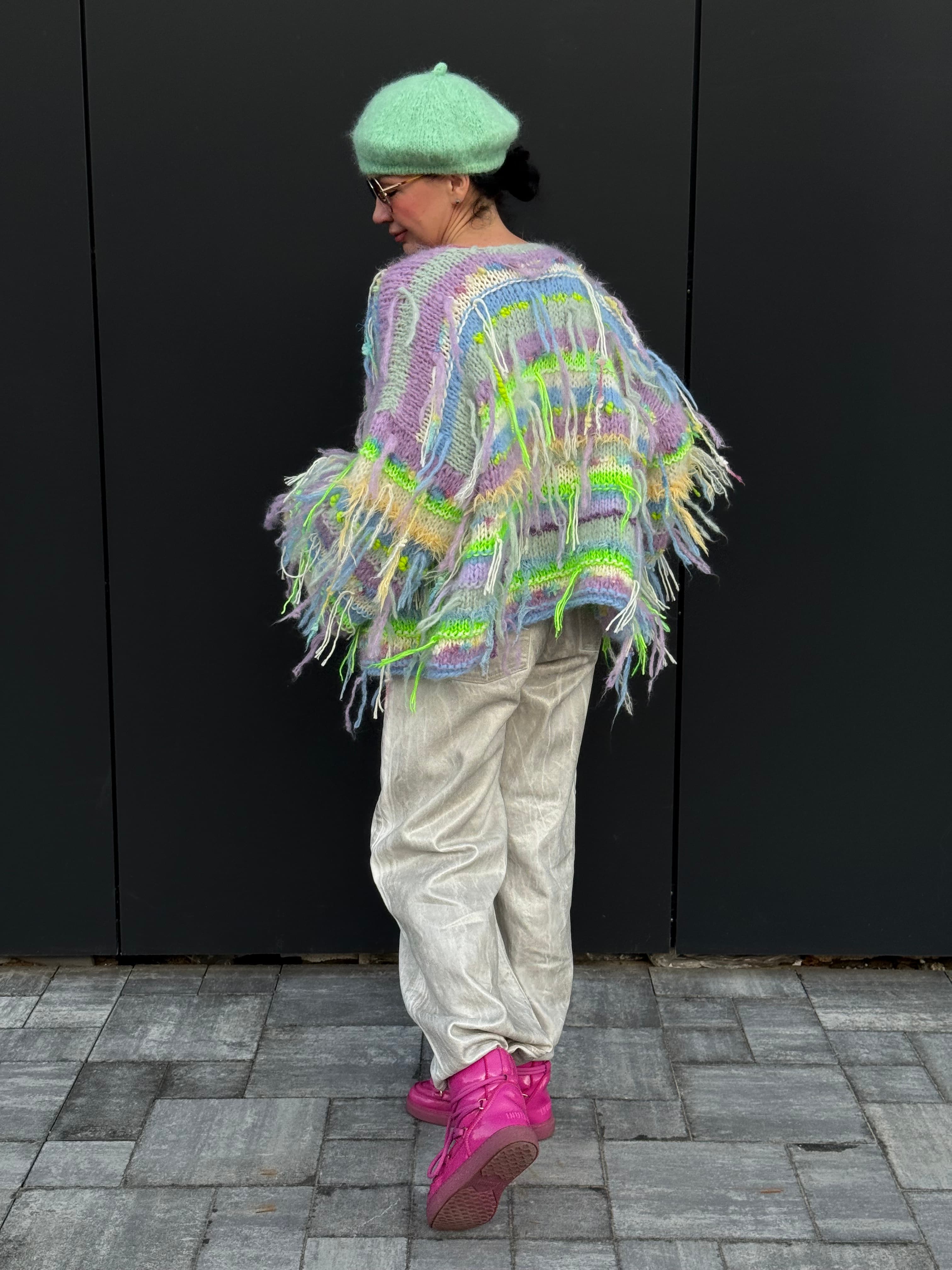 Bohemian Fringe Statement Cardigan