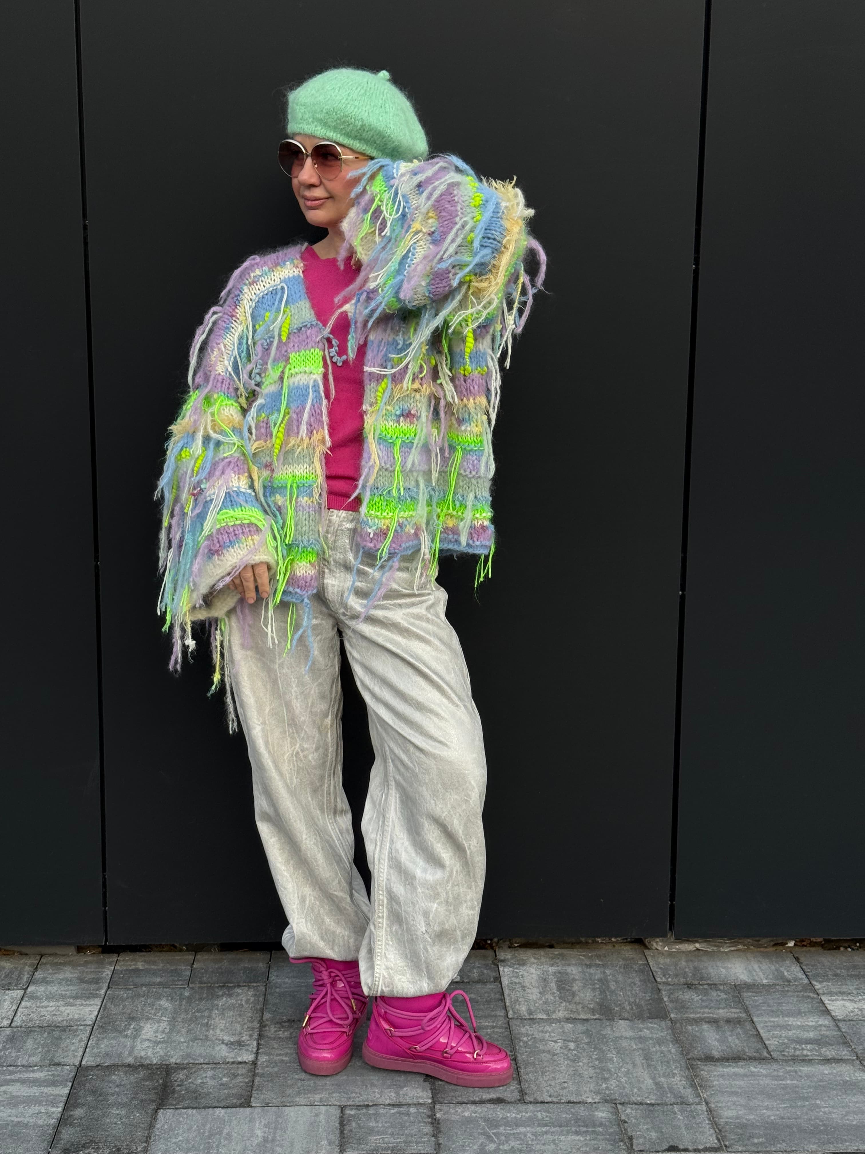 Bohemian Fringe Statement Cardigan thumb 2