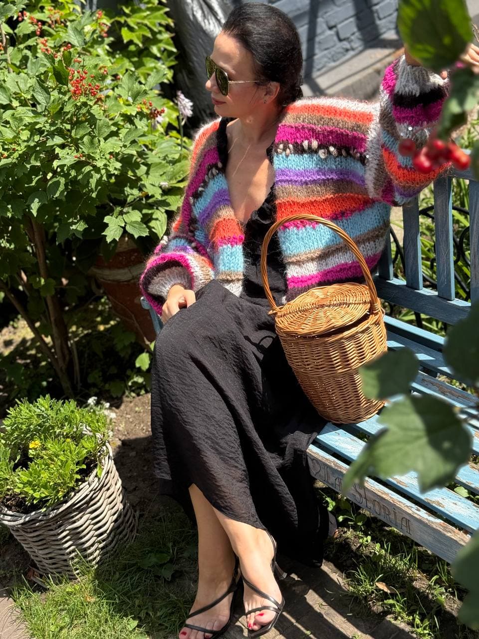 Oversized Alpaca Cardigan thumb 6