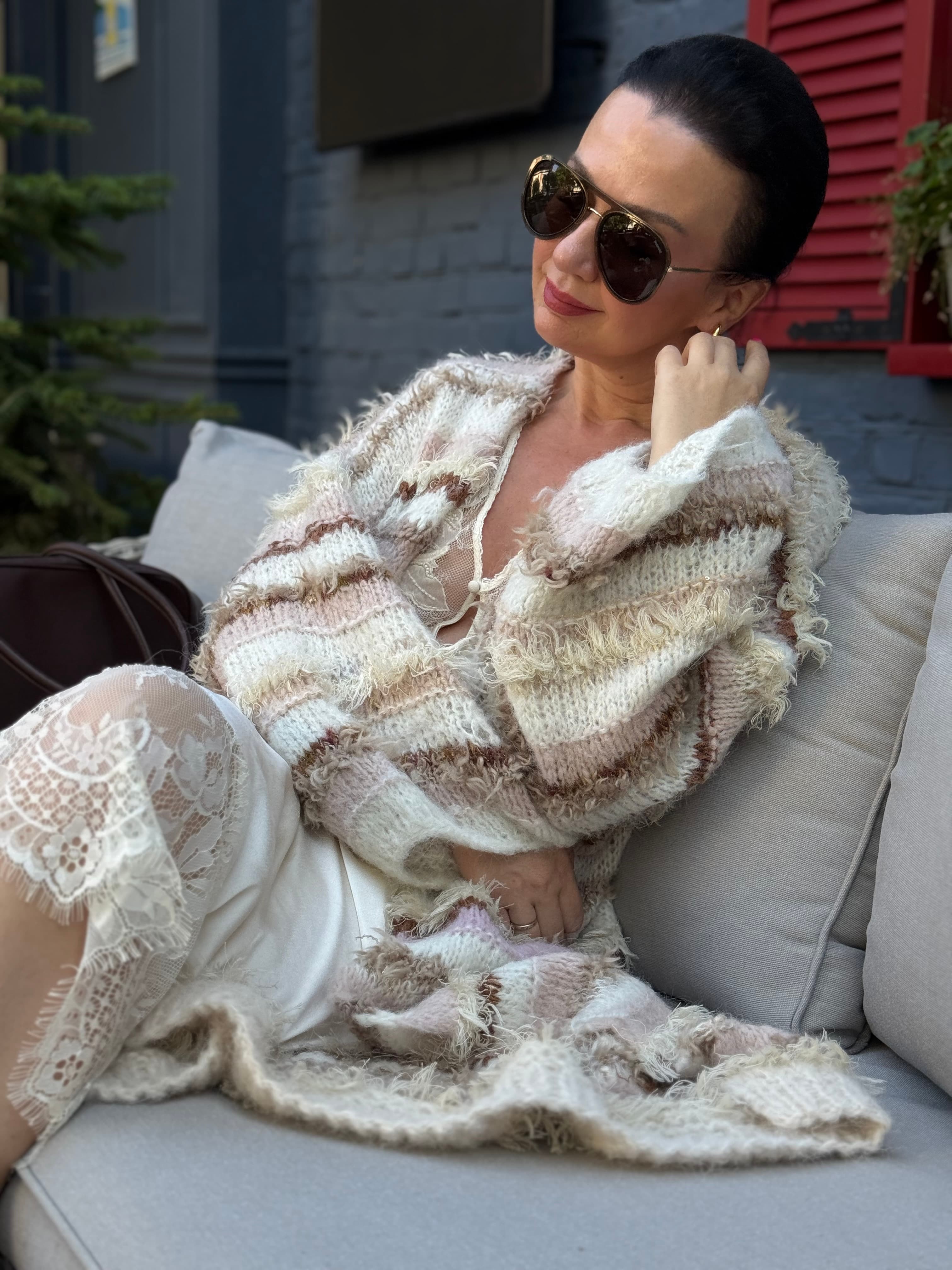 Bohemian pastel cardigan  thumb 2