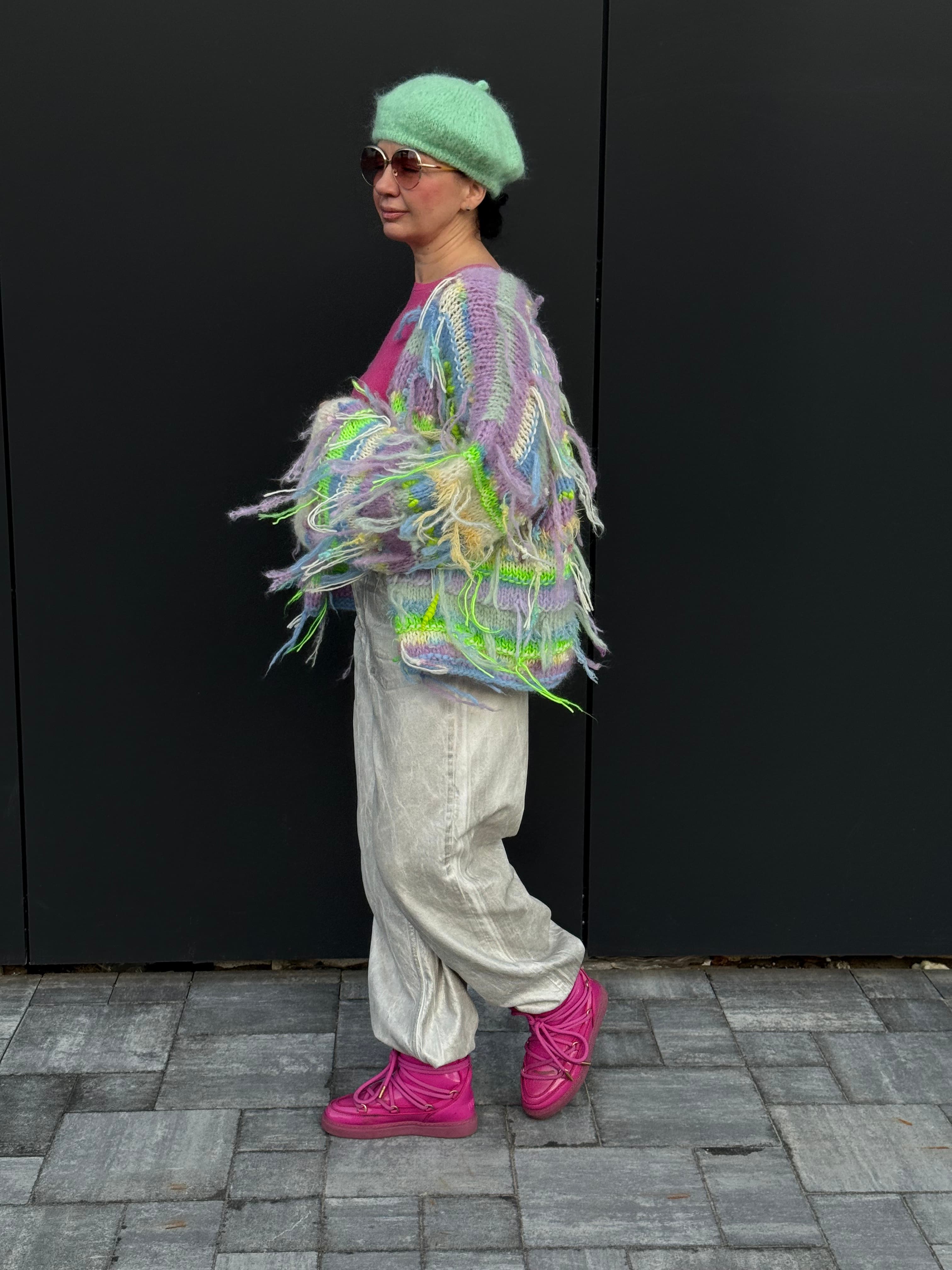 Bohemian Fringe Statement Cardigan thumb 4